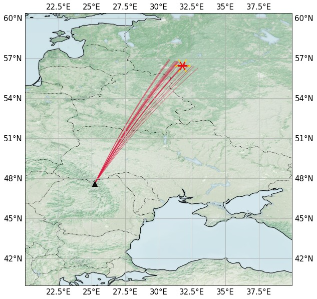 Detections of the explosion of the NIEP Burari station